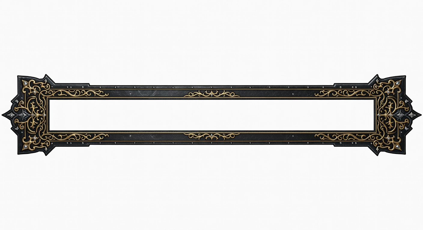 Medieval Health Bar Frame