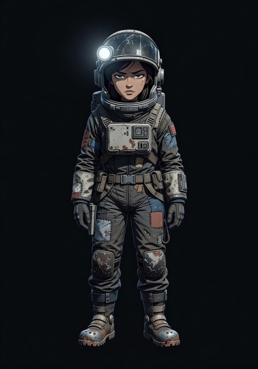 Emily Mona - Player Sprite 2.5D