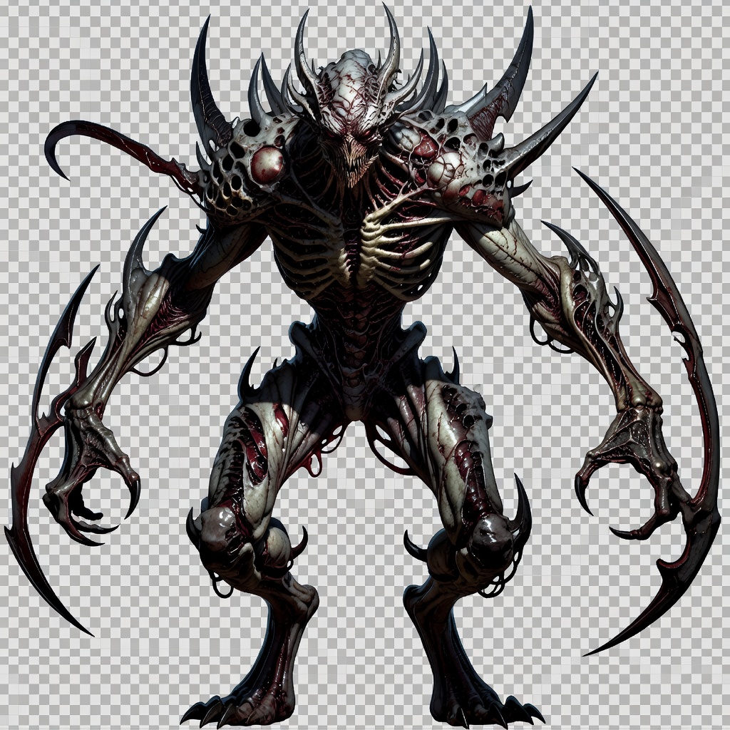 Necromorph - Enemy Sprite 2.5D