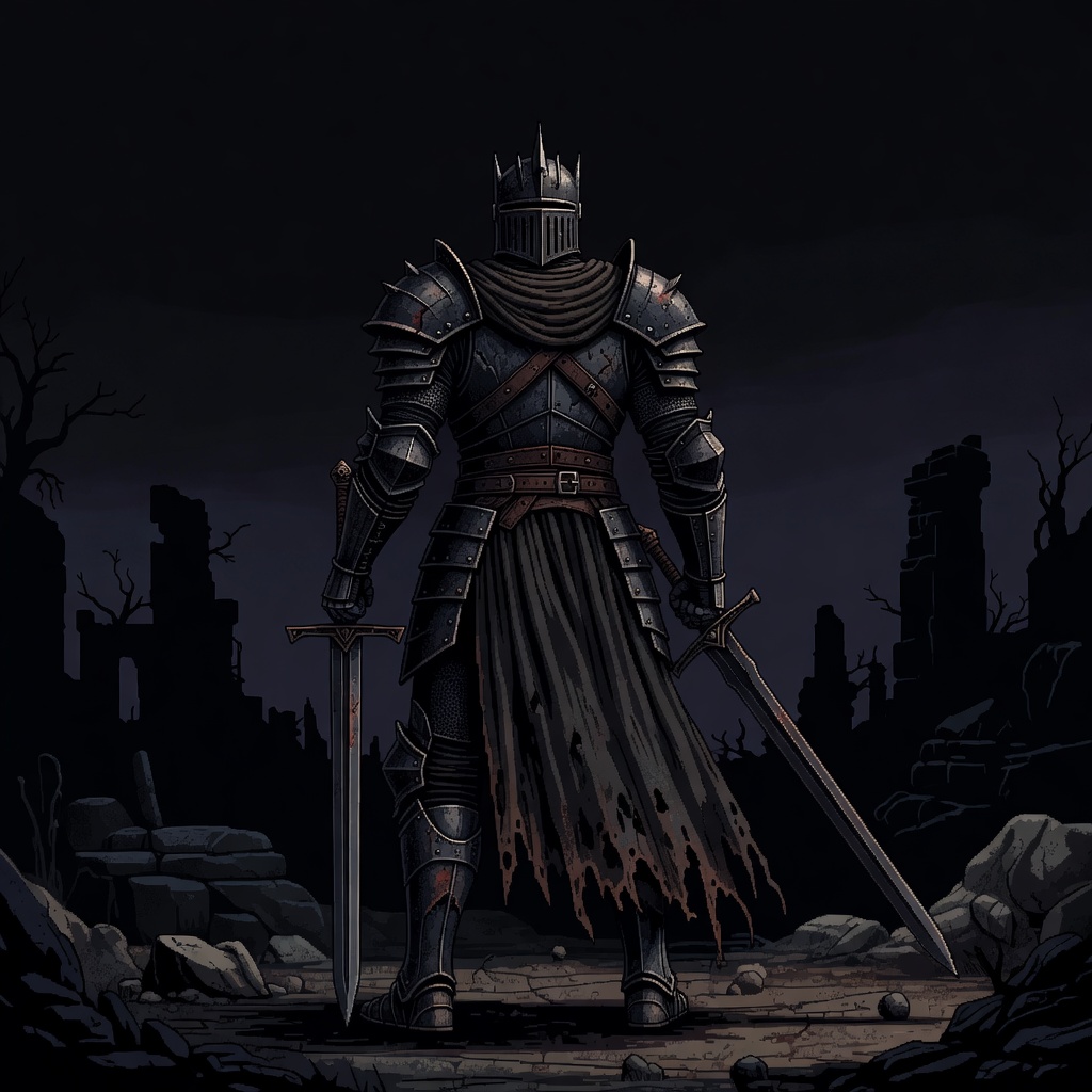 Knight Back Sprite