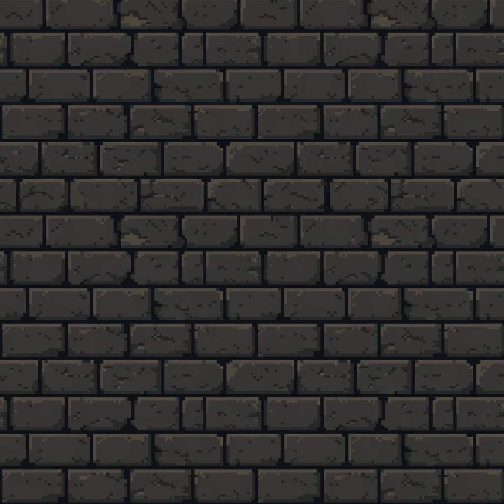 Pixel Stone Wall