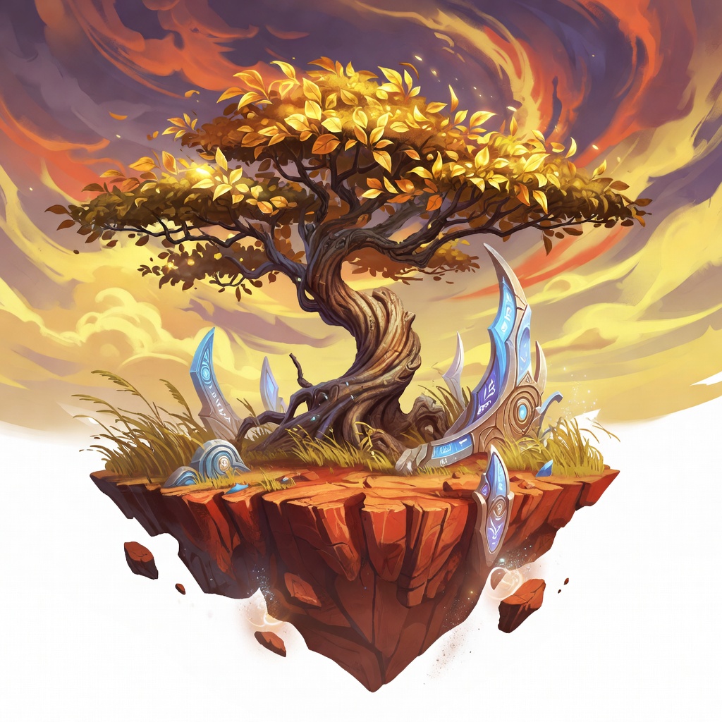 WoW Tree 9 - Nagrand Acacia