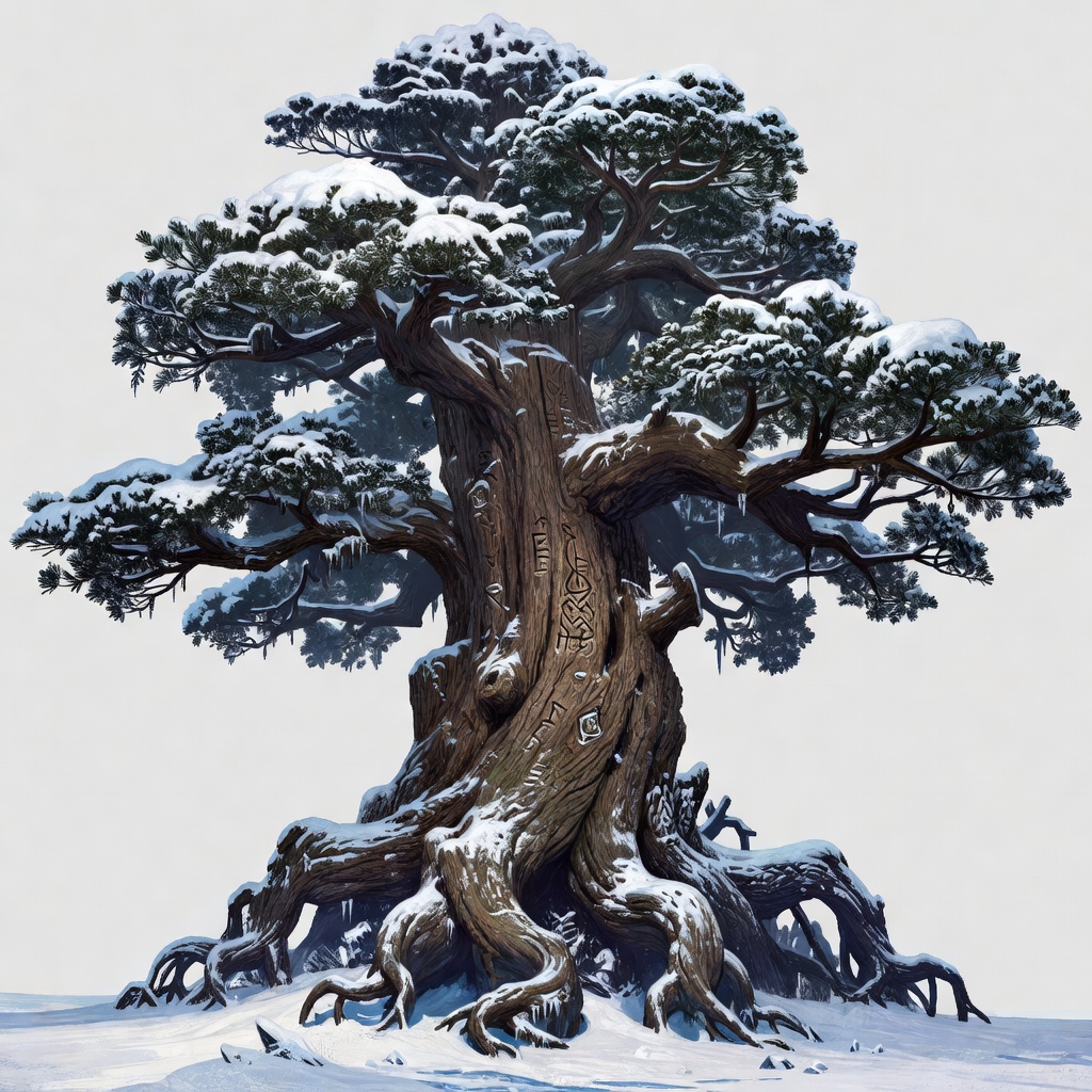 WoW Tree 10 - Howling Fjord Pine