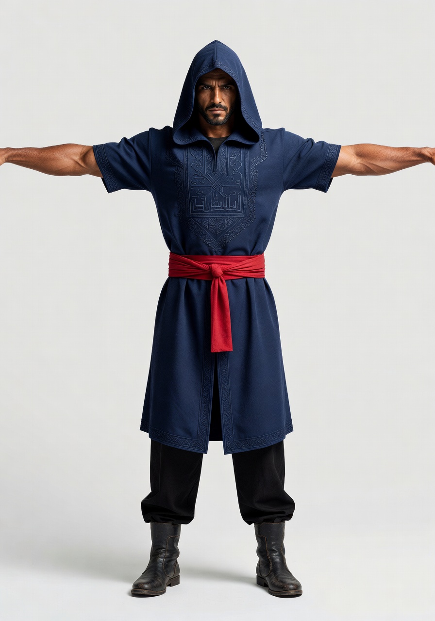 Islamic Assassin - Navy Hood Variant