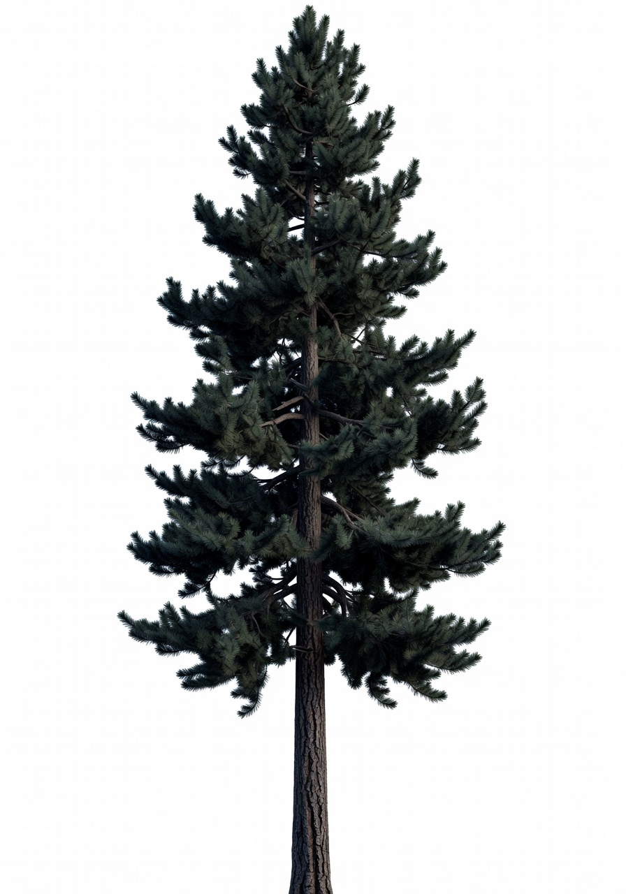 Realistic Pine Tree Reference
