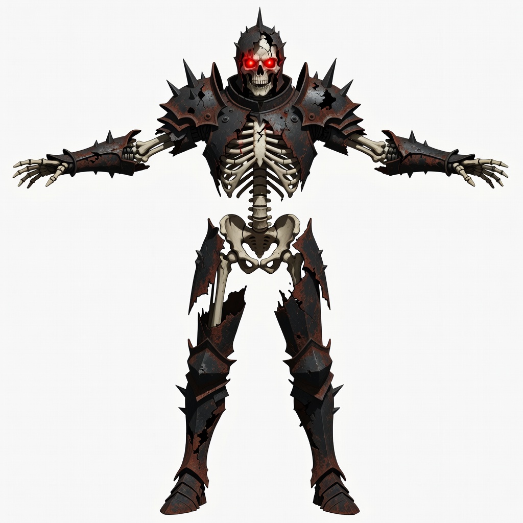 Skeleton Knight Enemy Concept