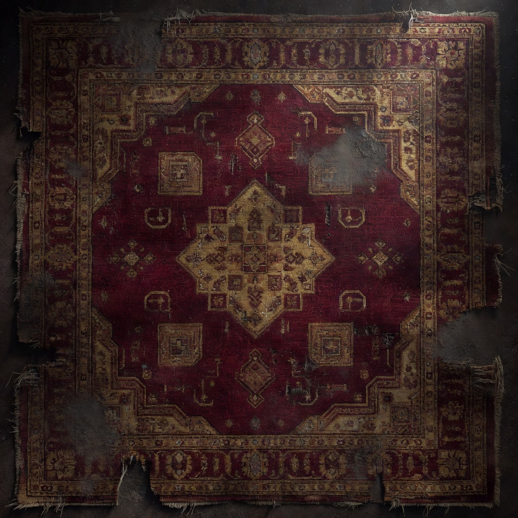 Persian Rug - Worn