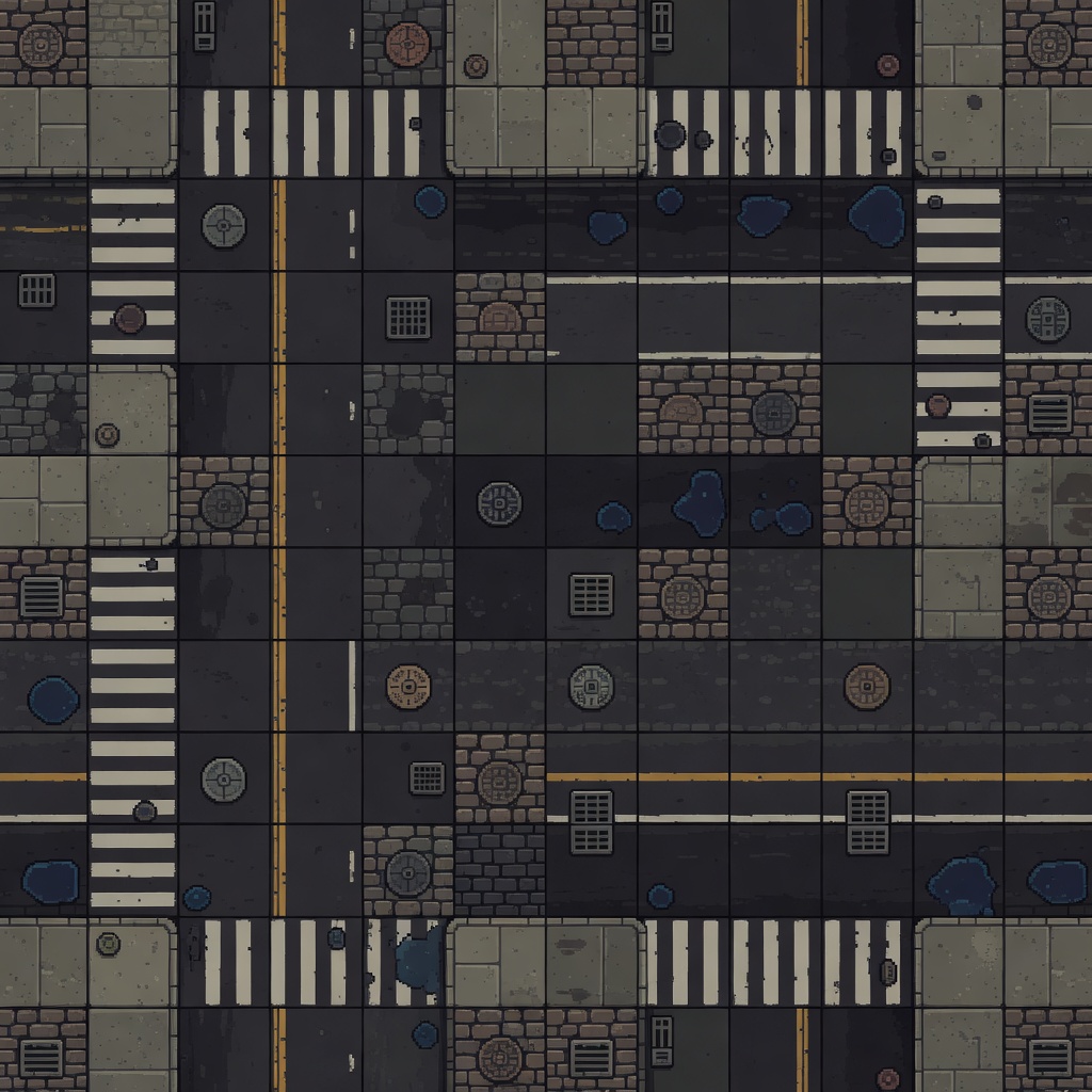 City Streets Tileset