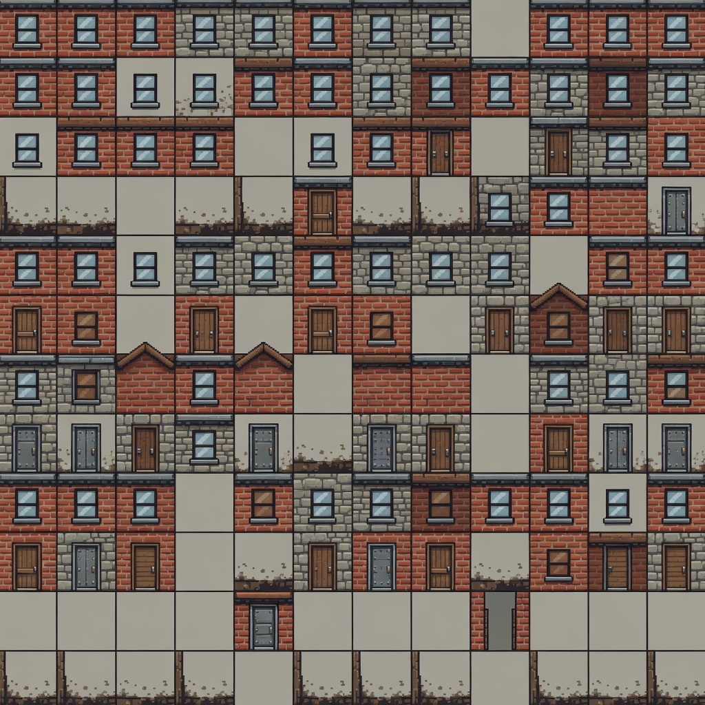 Building Exteriors Tileset