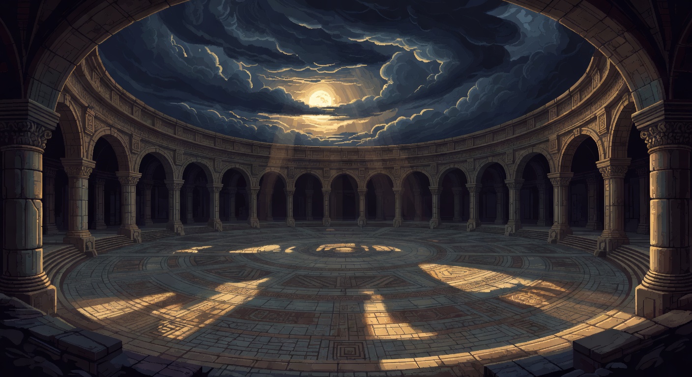 Arena Background - Side Scrolling