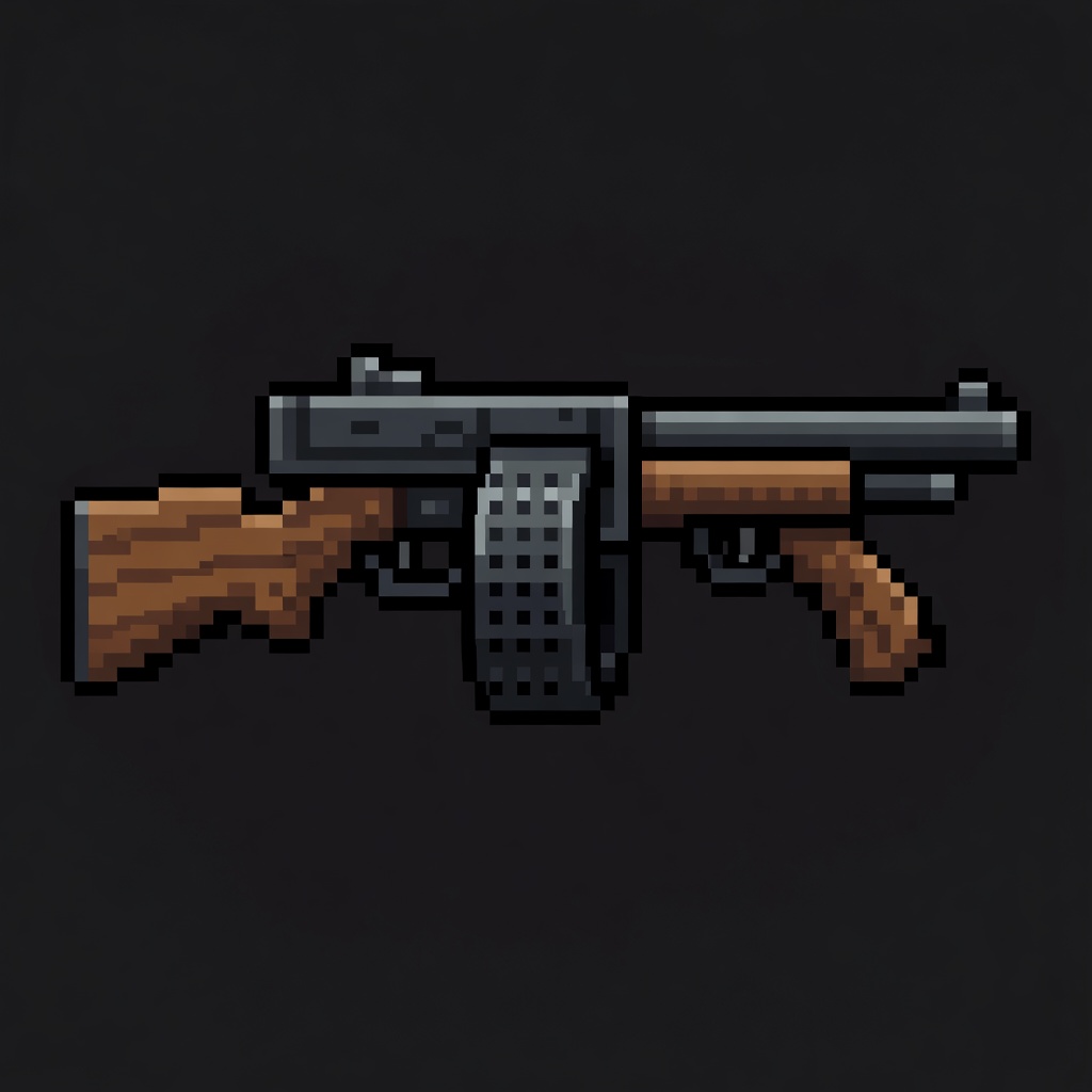 Tommy Gun Icon