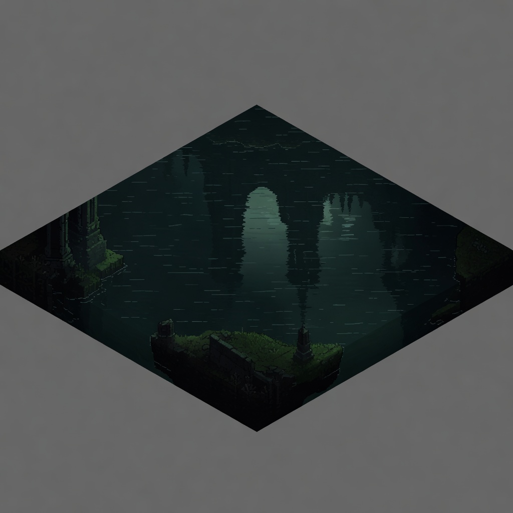 ISO Tile - Dark Water