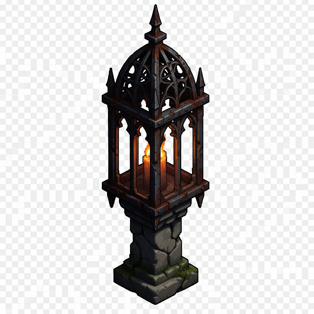 Prop - Iron Lantern ISO