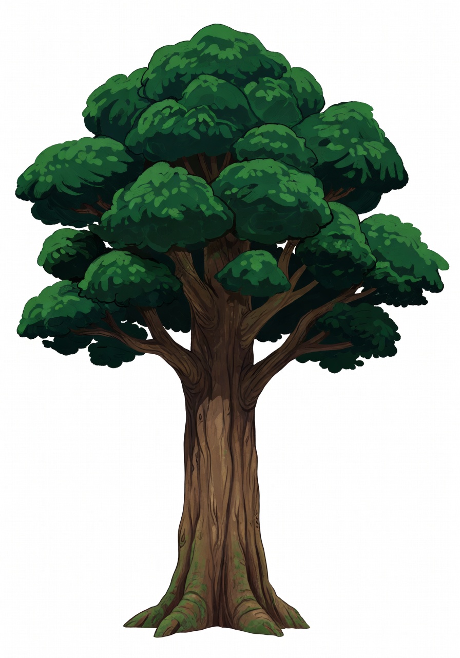 Forest Dungeon Tree Concept