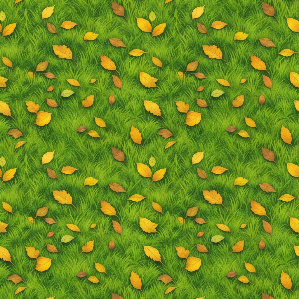 Forest Grass Floor Texture