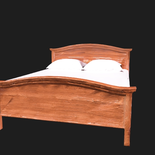 Wooden Double Bed