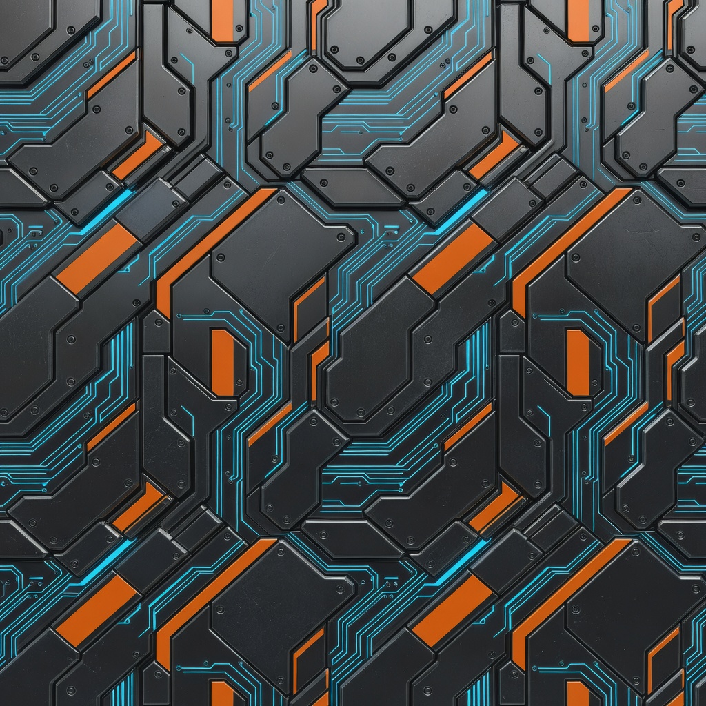 Sci-Fi Robot Armor Texture