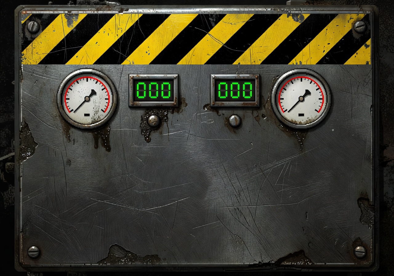 Pill Press Steel Panel