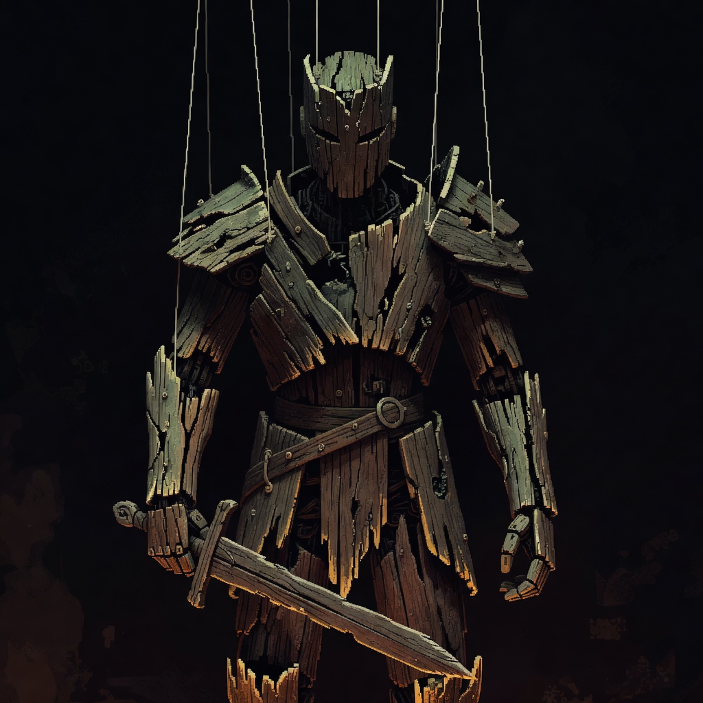 Wooden Guard - Pixel Art Sprite