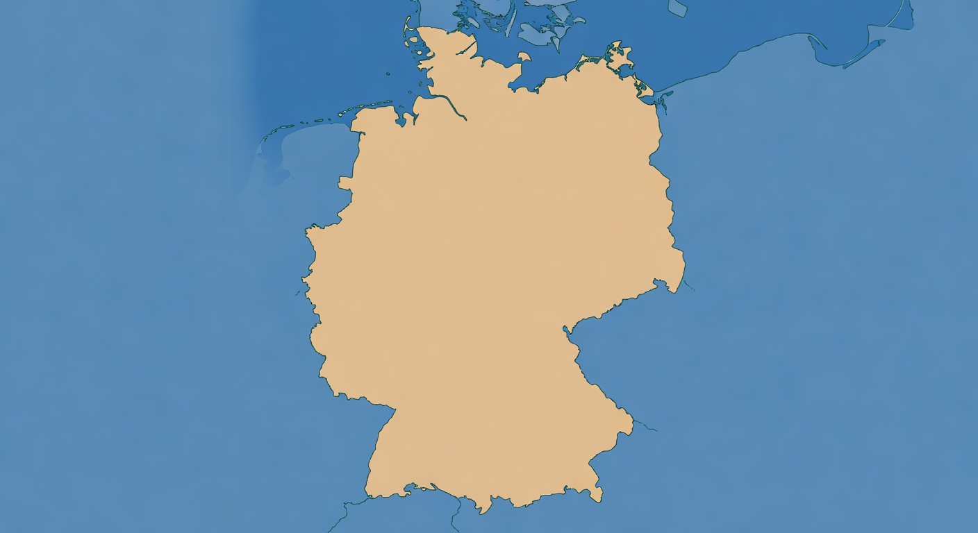 Germany Map Background