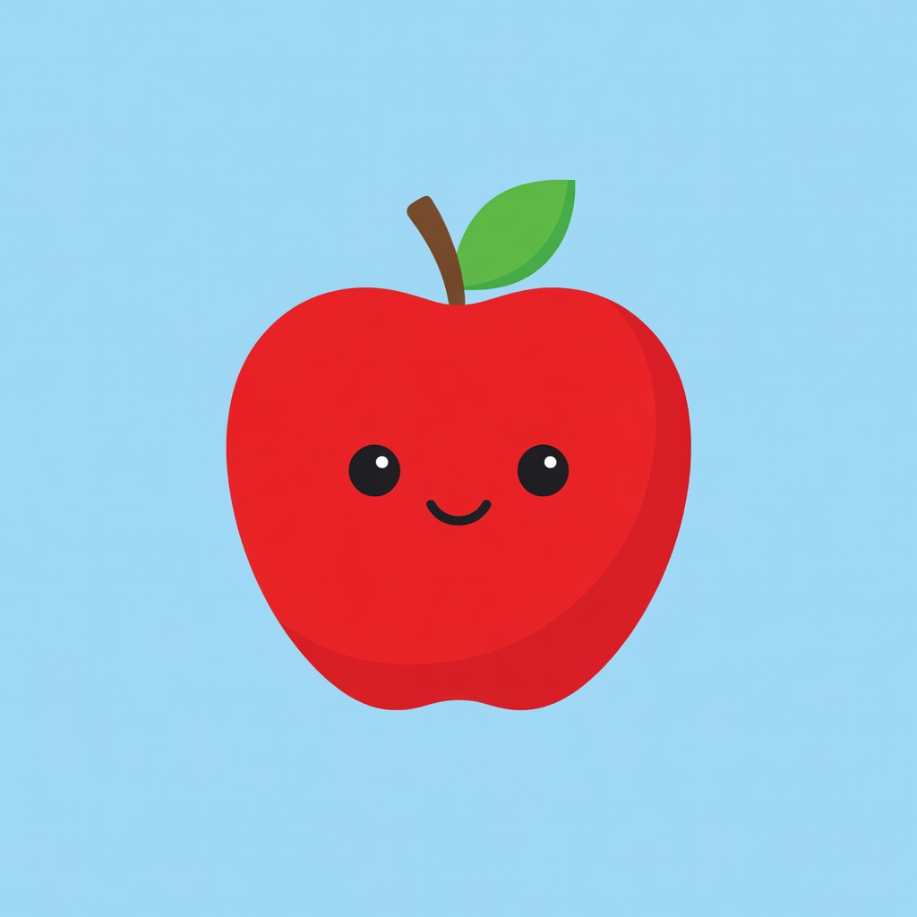 Apple (sky bg)