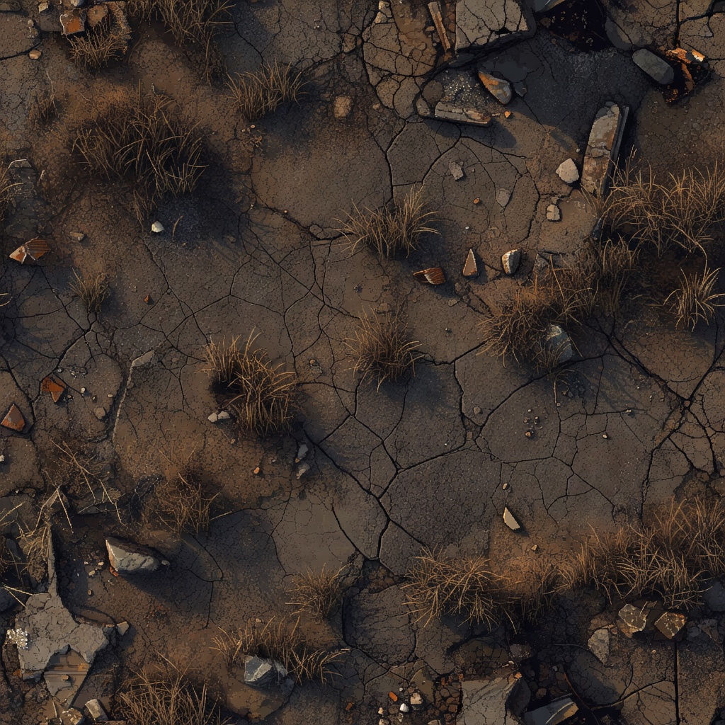 Post-Apocalyptic Ground Texture