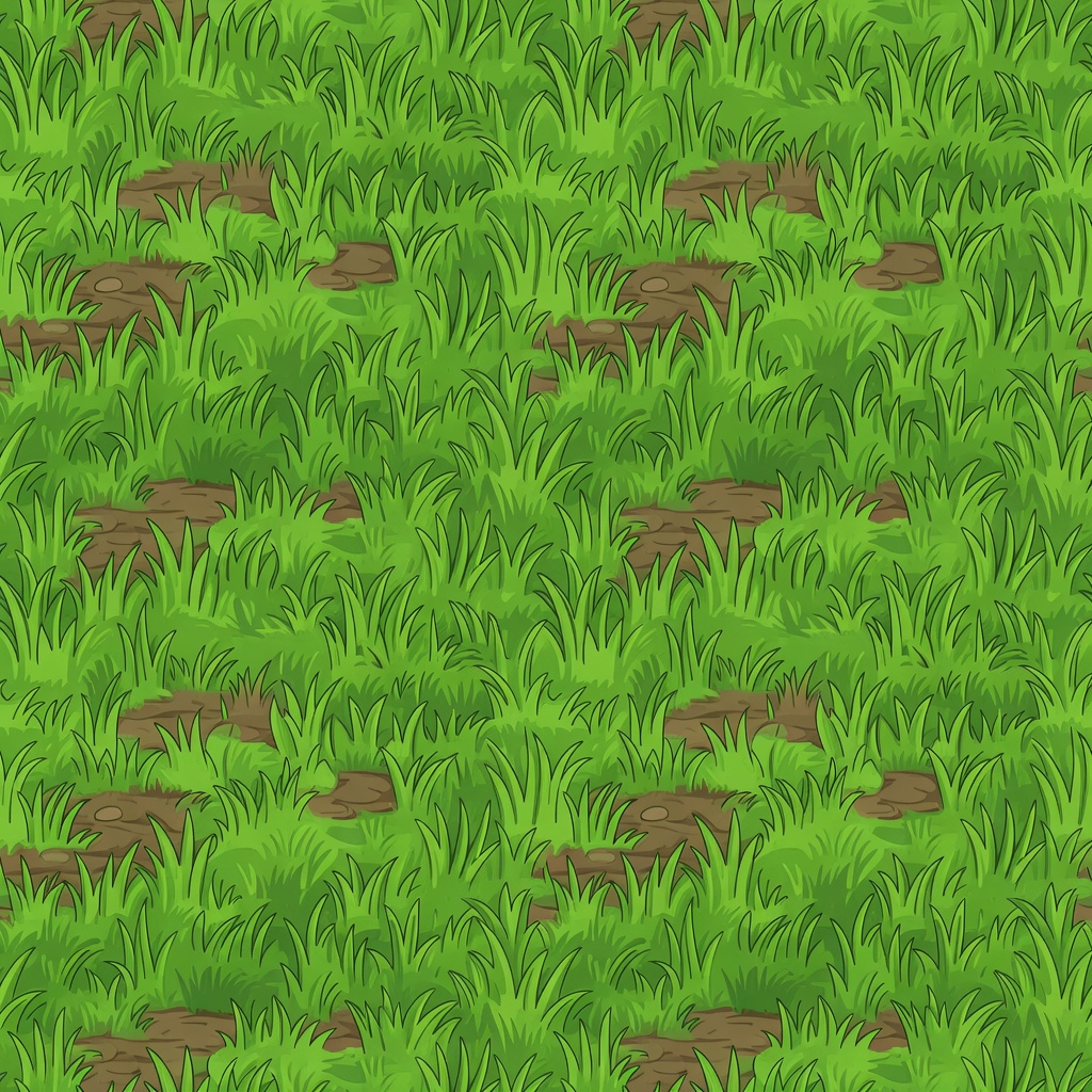 Toon Grass Ground Texture