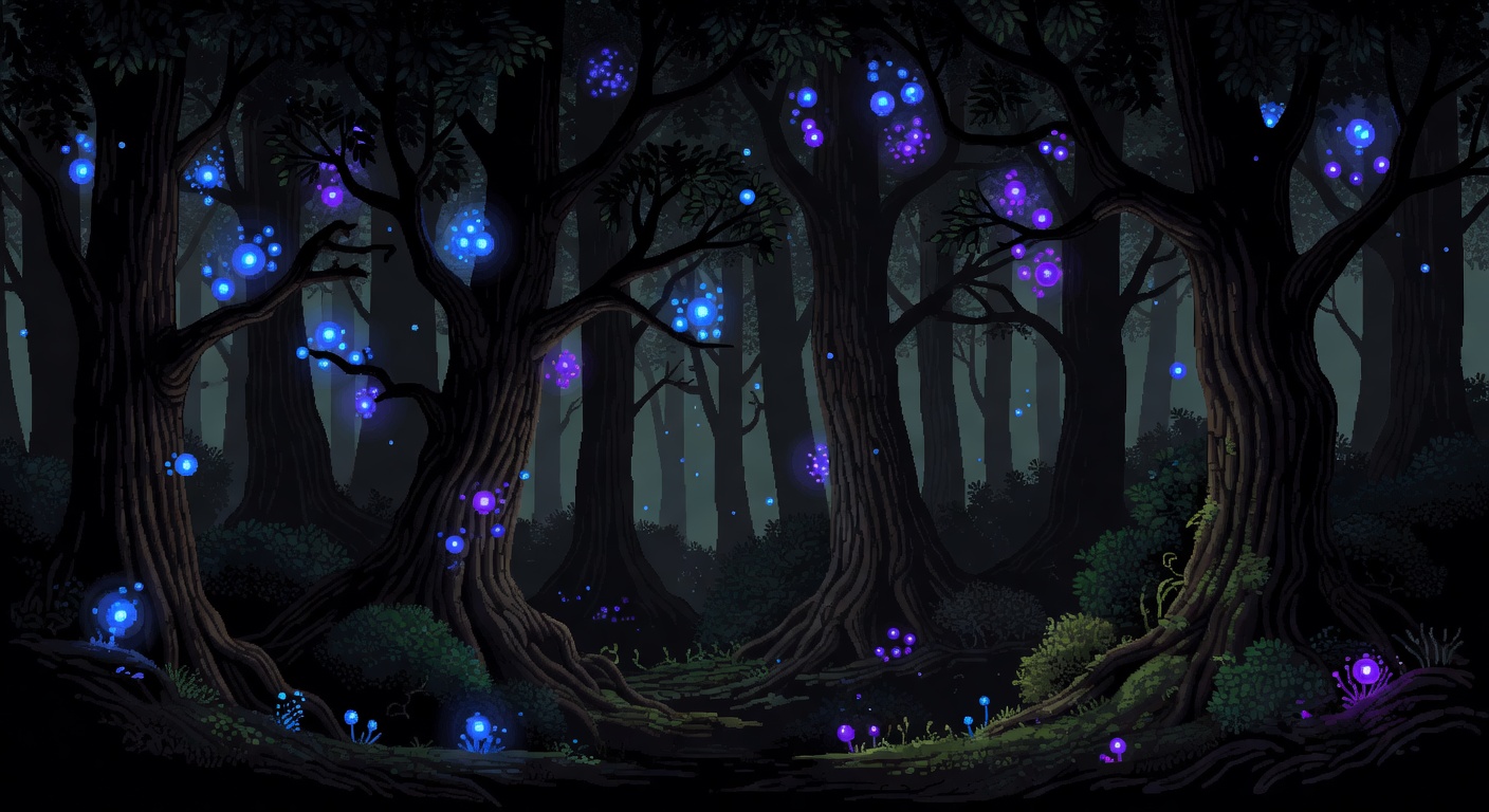 Mystical Forest Background (1 / 3)