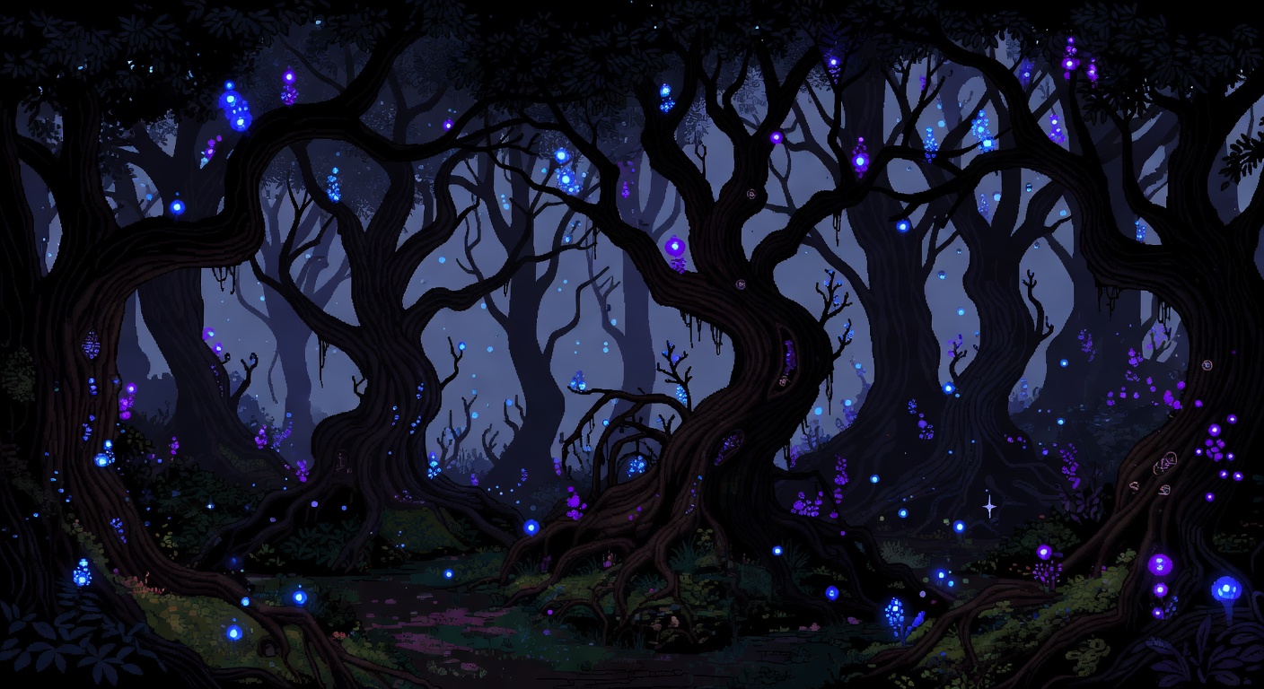 Mystical Forest Background (3 / 3)