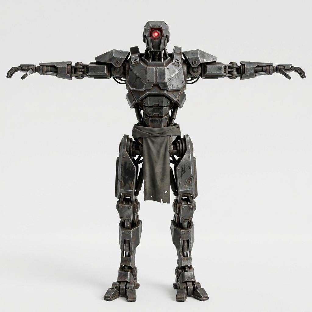 Bloodrust Robot Player Concept (1 / 4)