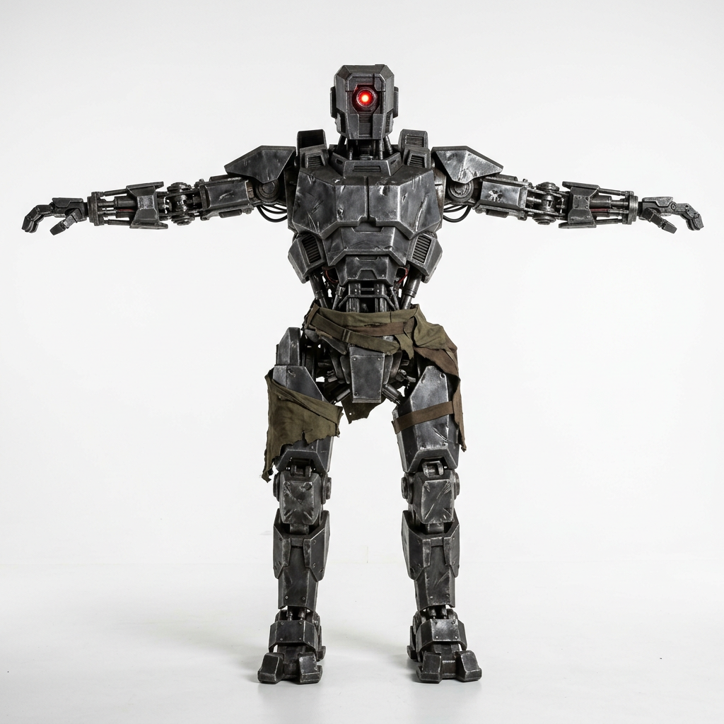 Bloodrust Robot Player Concept (2 / 4)