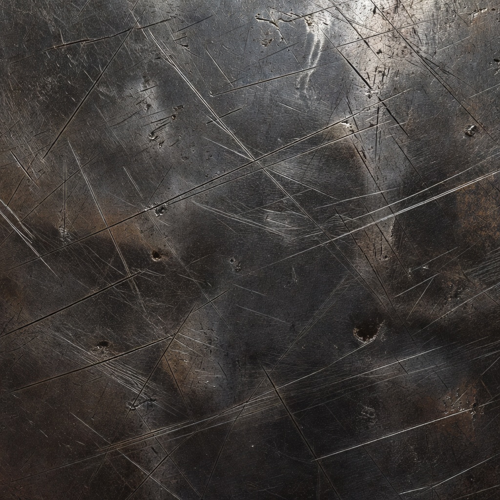 Scratched Steel Metal