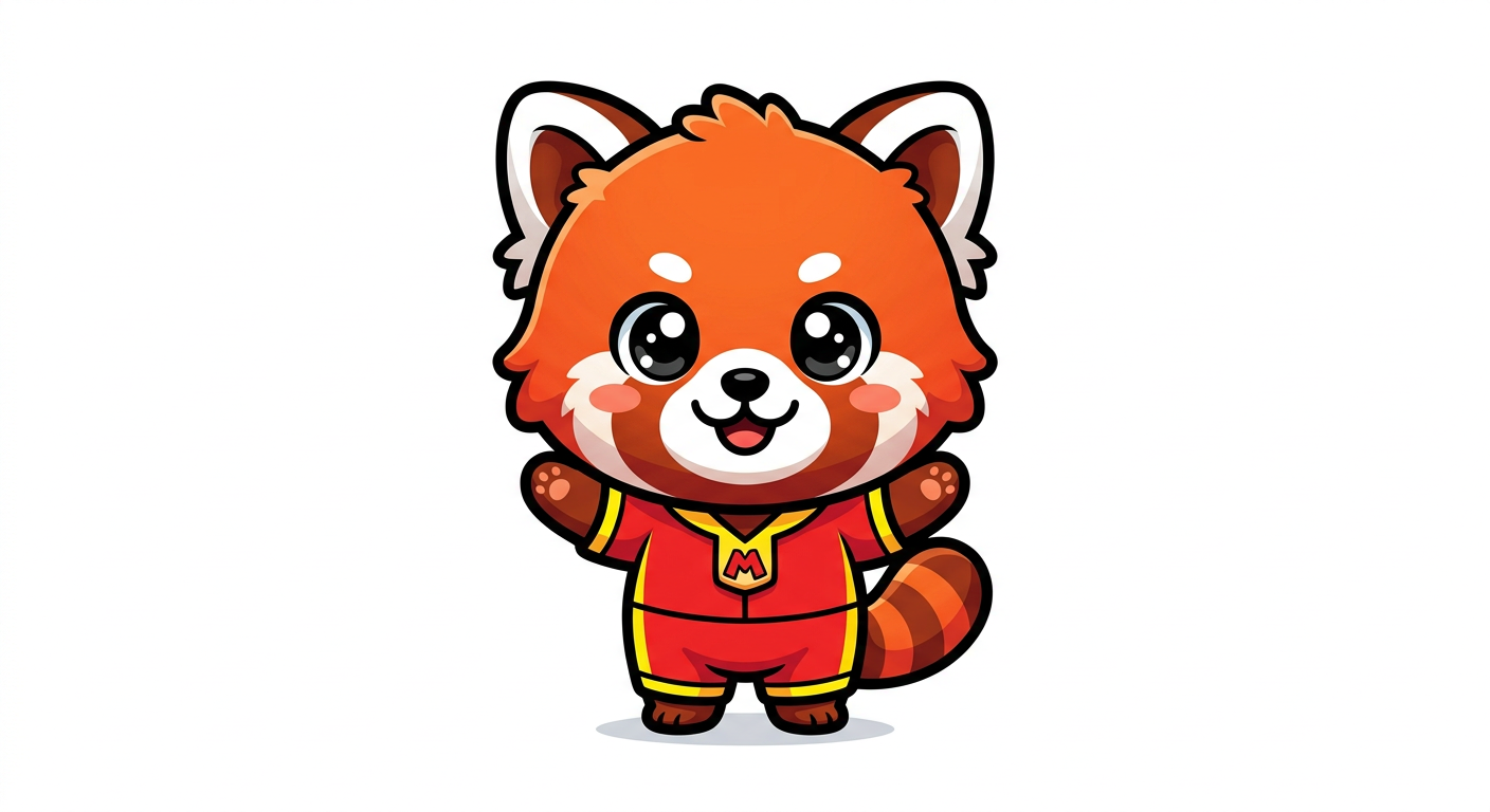 Image: Single cute chibi mascot character for Mario Party