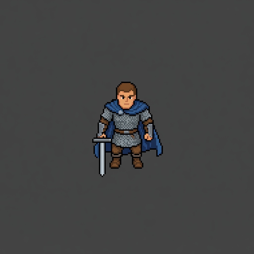 Tibia-style Character Sprite