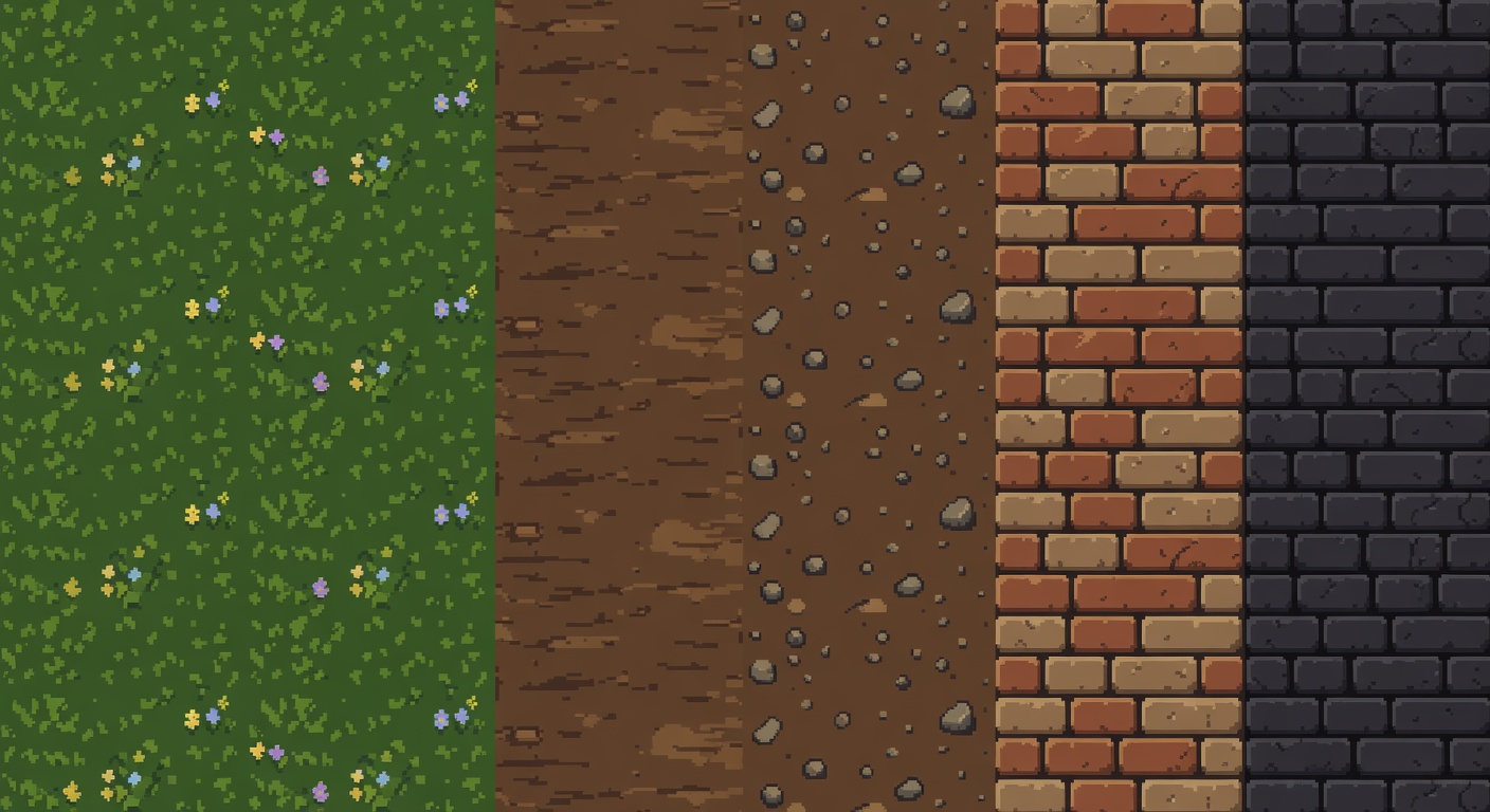 Tibia-style Tileset
