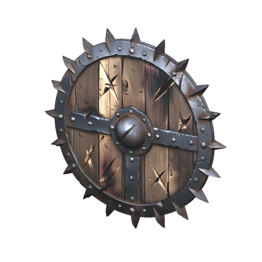 Orc Shield 3D
