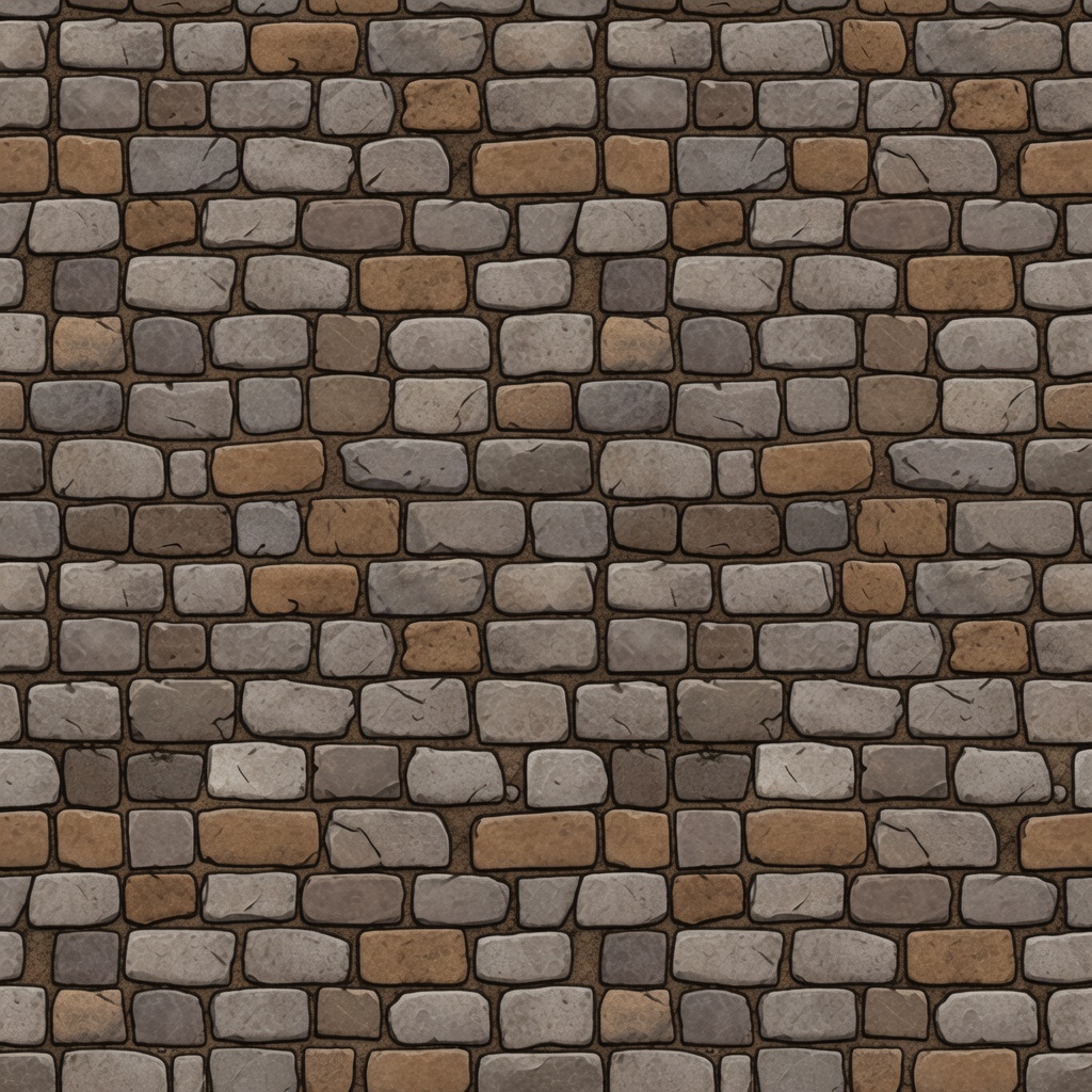 Cobblestone Path Texture