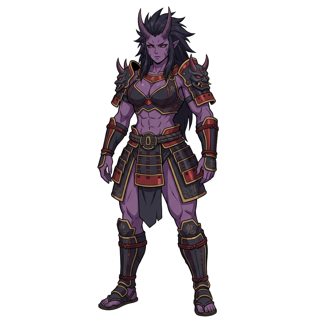 Tank Enemy - Oni Woman v2