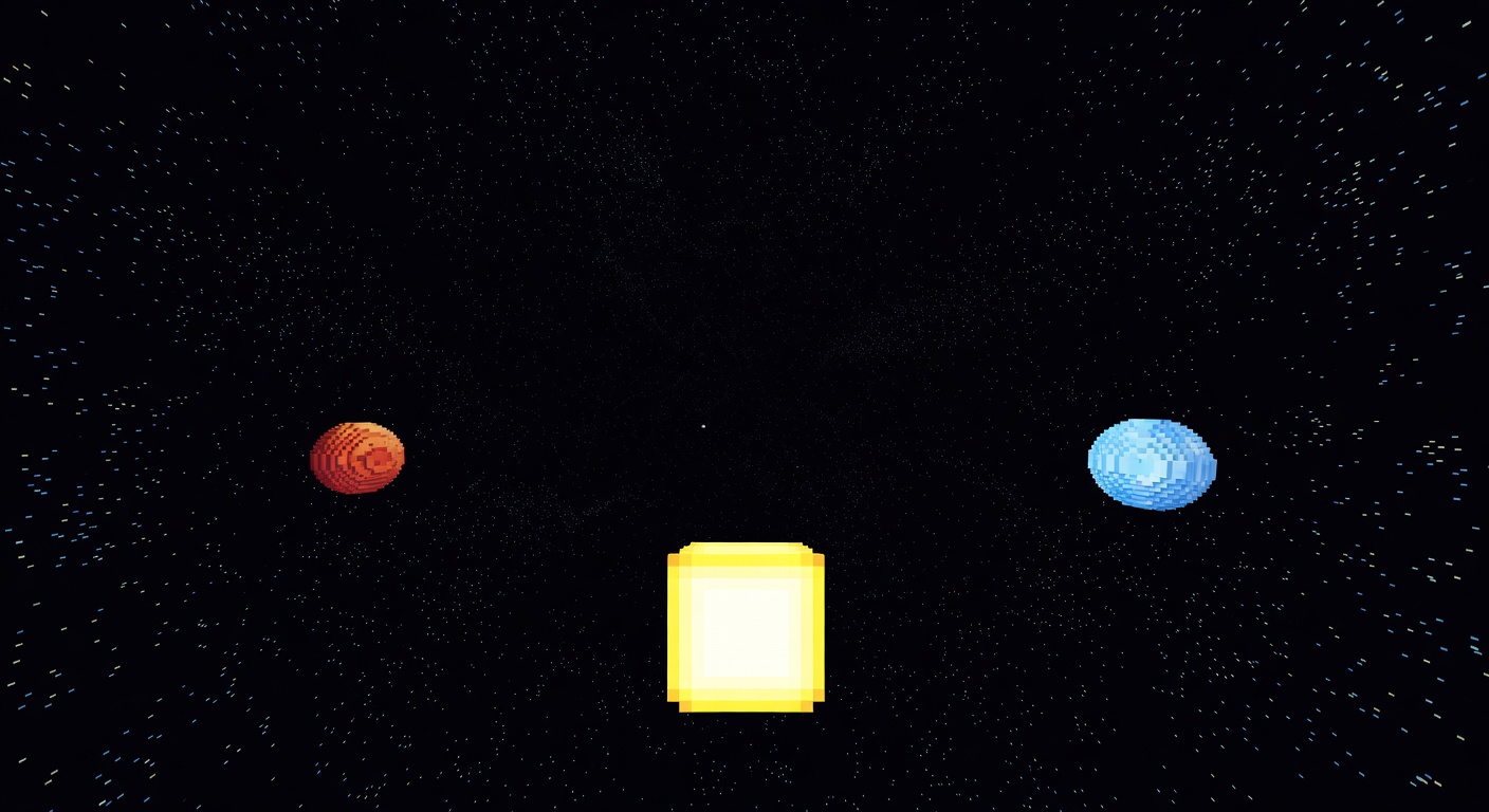 Voxel Space Sky Panorama