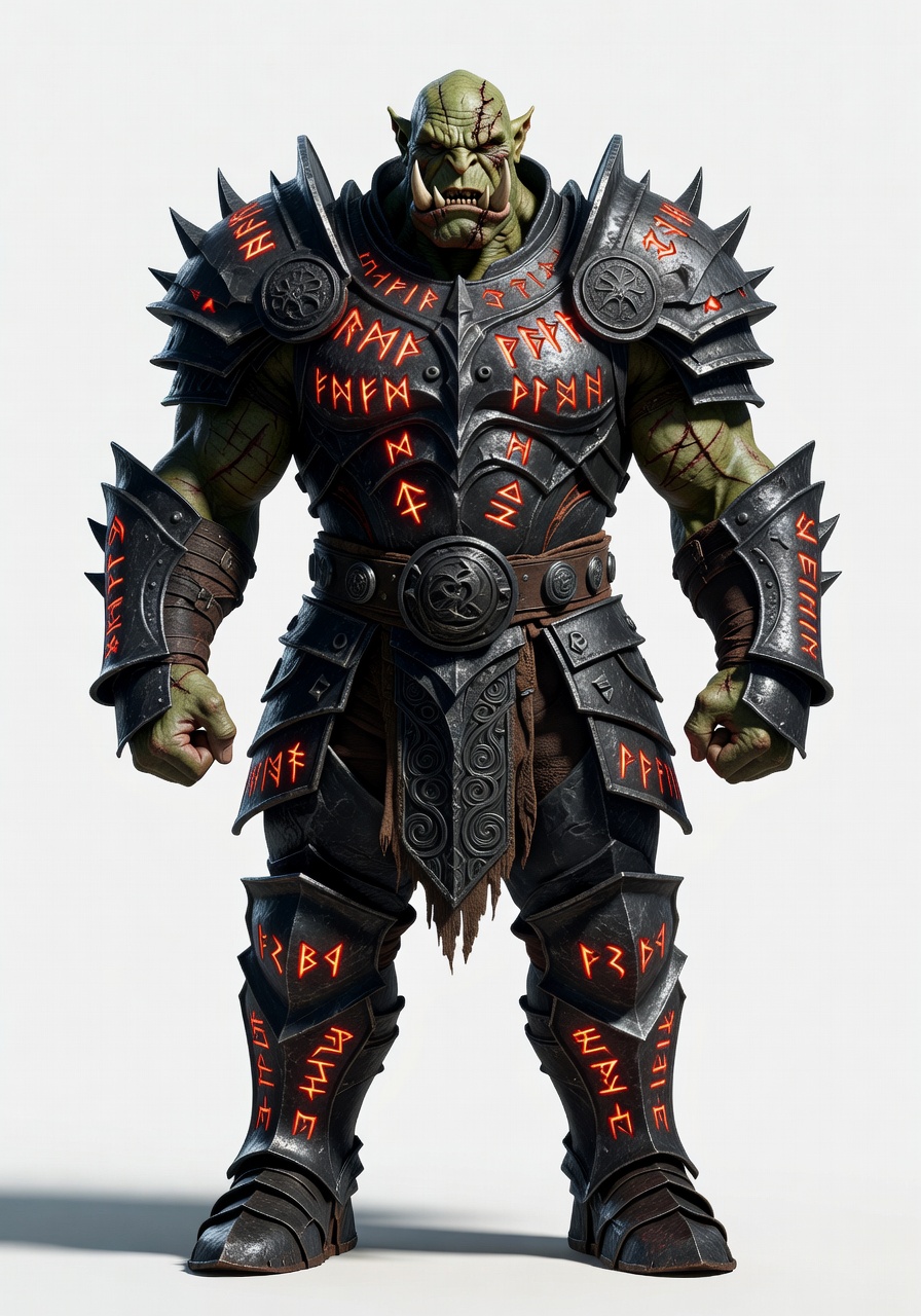 Orc Legendary Armor Concept (1 / 4)