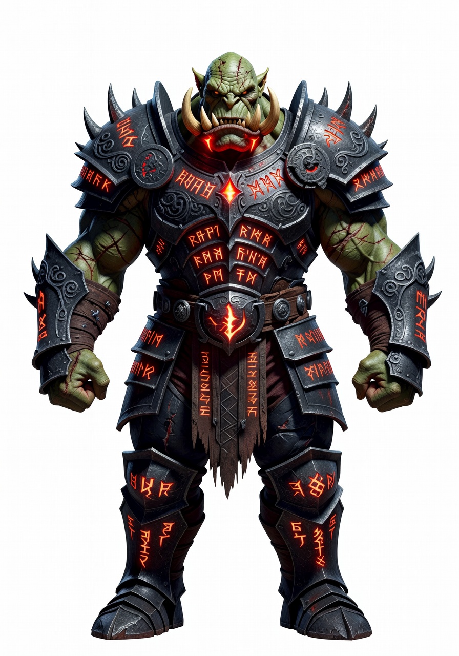 Orc Legendary Armor Concept (2 / 4)