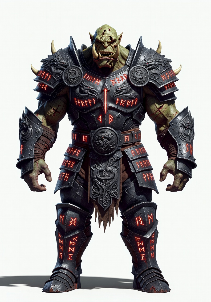 Orc Legendary Armor Concept (4 / 4)