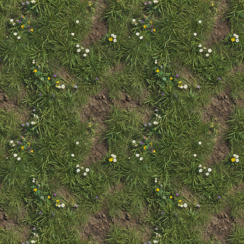 Realistic Grass Ground