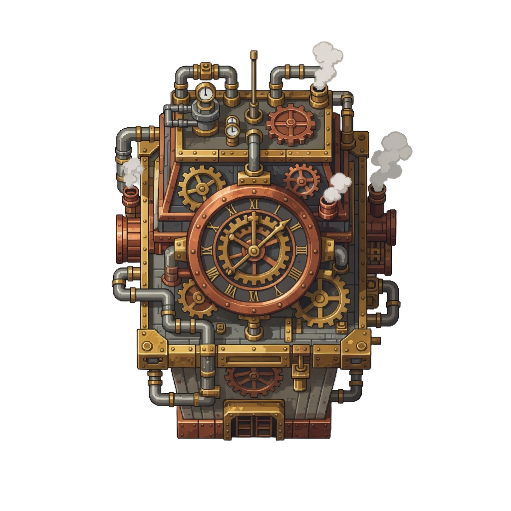 Steampunk Building 1 - Clock Tower