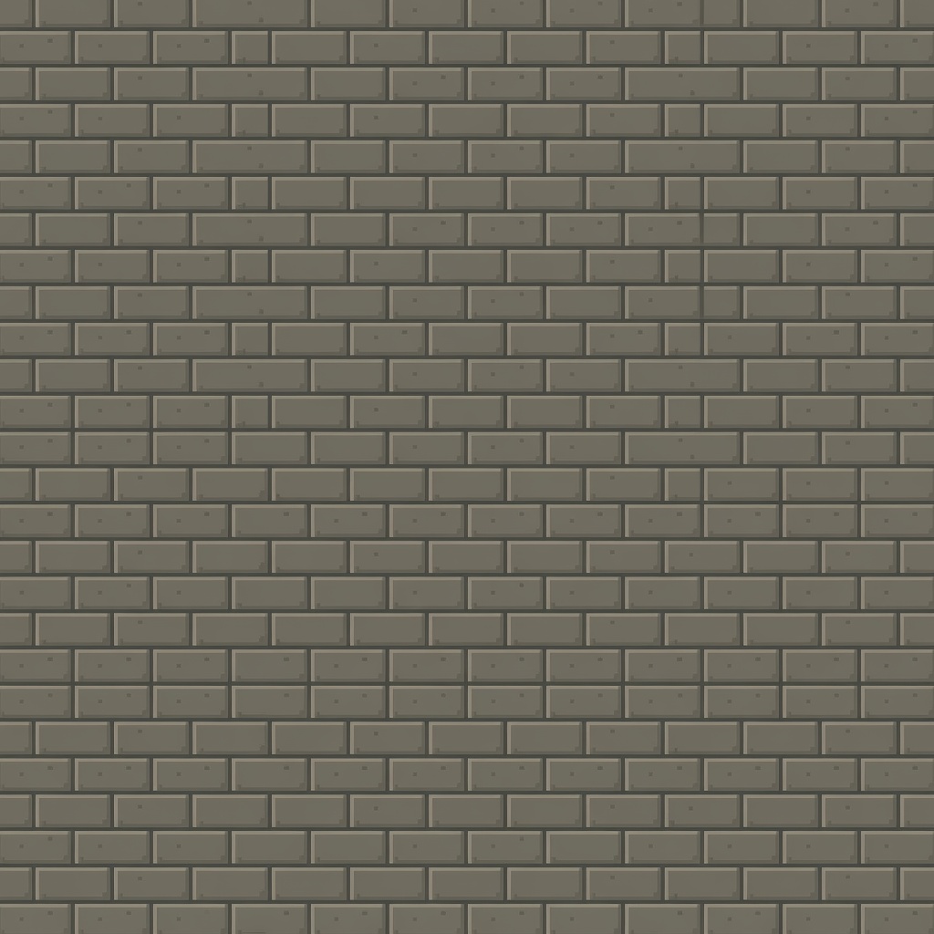 Gray Brick Floor Tile