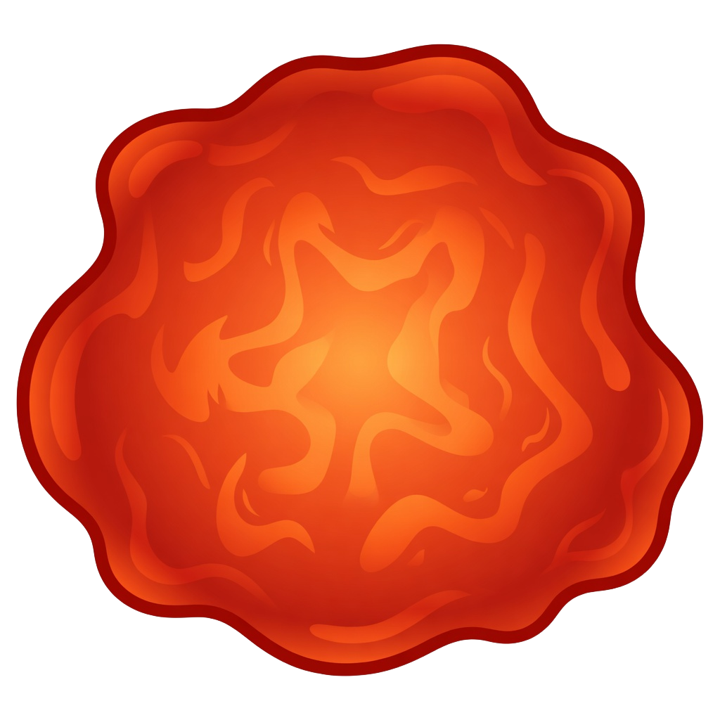 Boss Slime Red Orange