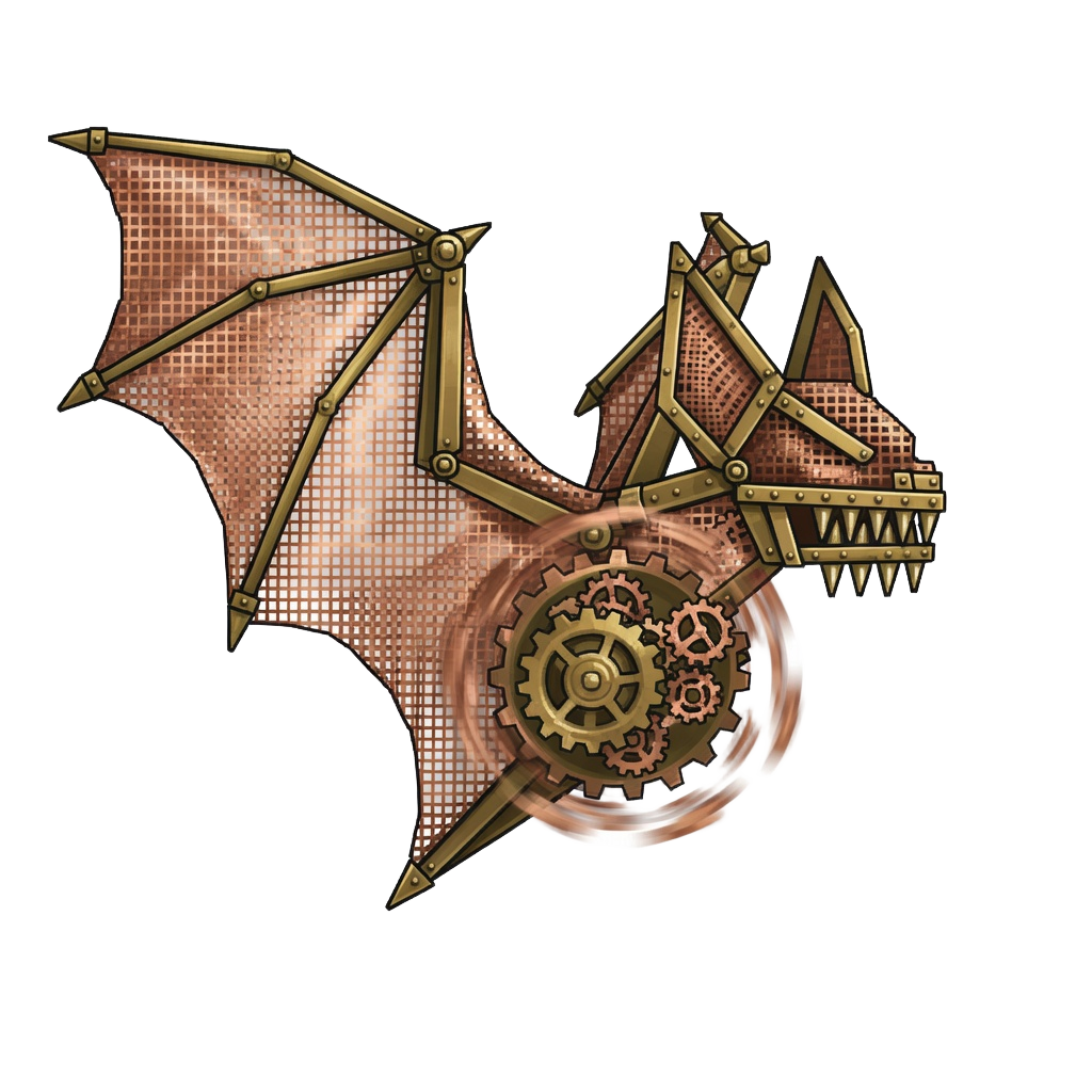 Brass Bat - pixel enemy