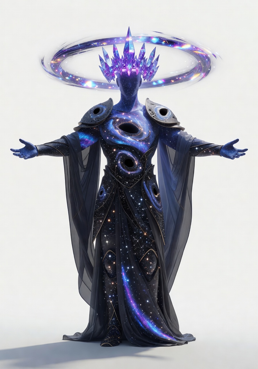 Xerathul Cosmic God T-pose Concept (2 / 3)