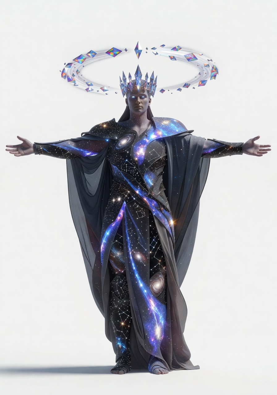 Xerathul Cosmic God T-pose Concept (3 / 3)