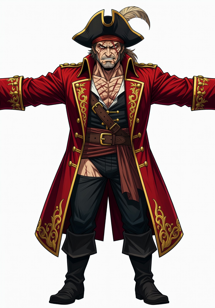 Pirate Boss Enemy Concept